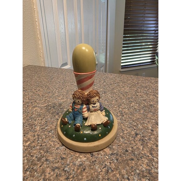 Brown Bag Cookie Art Raggedy Ann & Andy Stamp Mold #36 Rag Dolls 1995 Vintage - Picture 3 of 8